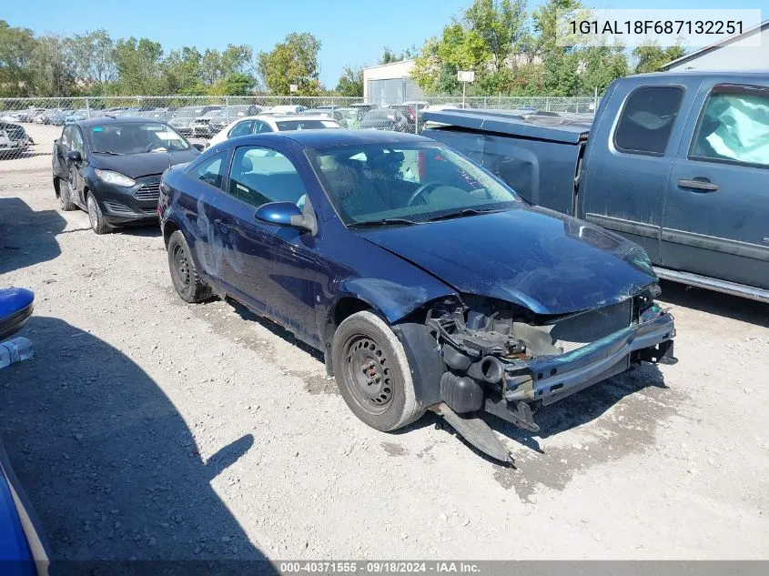 2008 Chevrolet Cobalt Lt VIN: 1G1AL18F687132251 Lot: 40371555