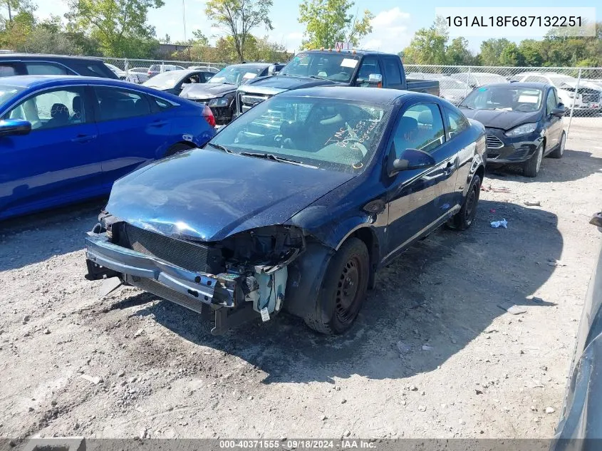 2008 Chevrolet Cobalt Lt VIN: 1G1AL18F687132251 Lot: 40371555