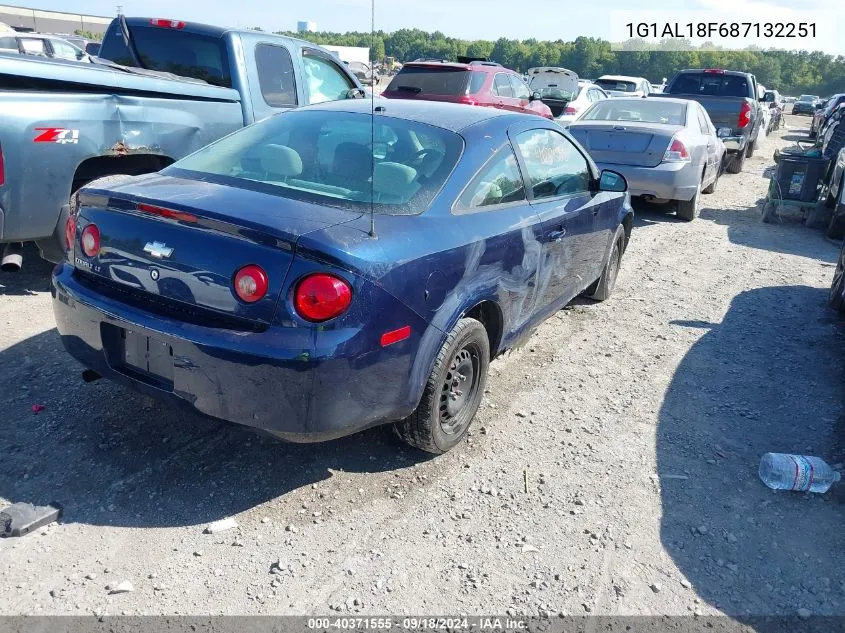 1G1AL18F687132251 2008 Chevrolet Cobalt Lt