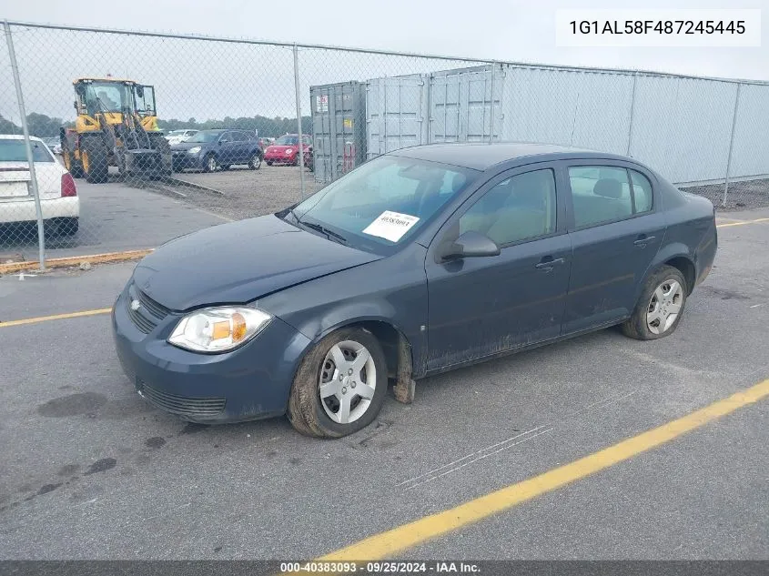 2008 Chevrolet Cobalt Lt VIN: 1G1AL58F487245445 Lot: 40383093