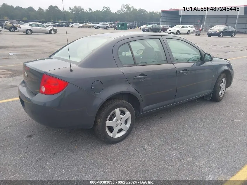 2008 Chevrolet Cobalt Lt VIN: 1G1AL58F487245445 Lot: 40383093