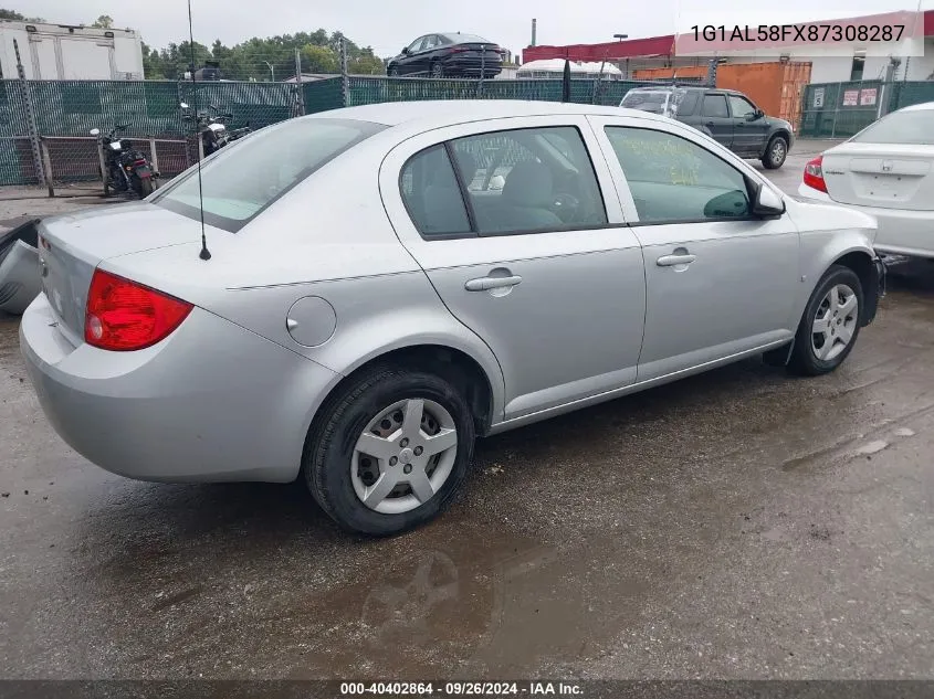 1G1AL58FX87308287 2008 Chevrolet Cobalt Lt