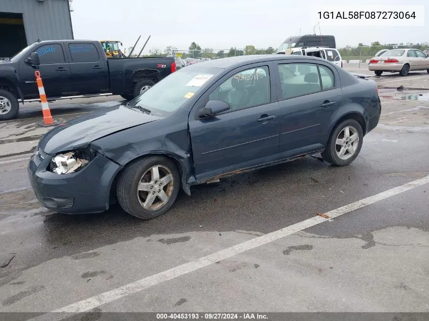 2008 Chevrolet Cobalt Lt VIN: 1G1AL58F087273064 Lot: 40453193