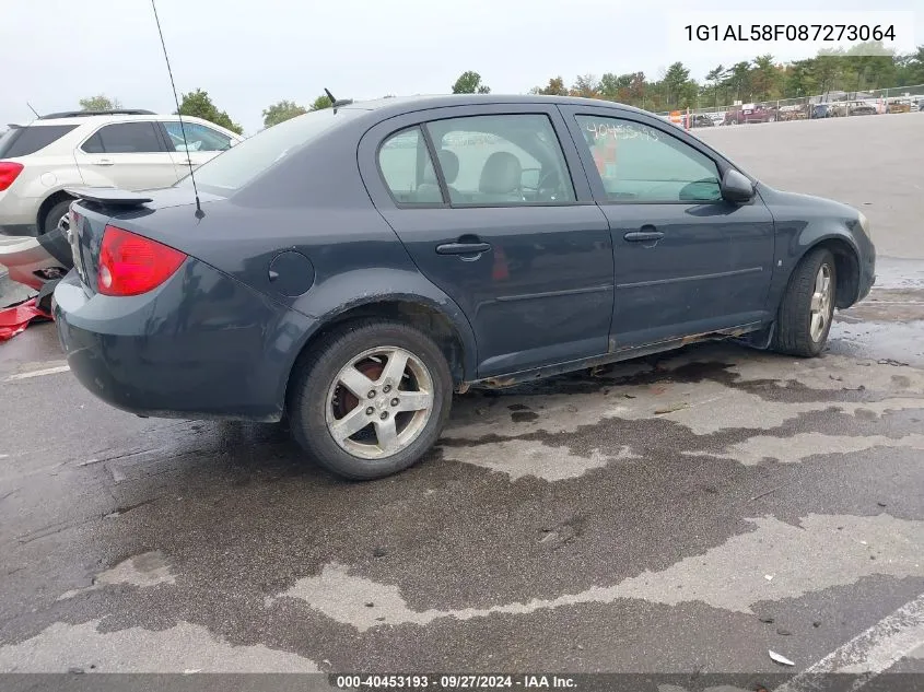 2008 Chevrolet Cobalt Lt VIN: 1G1AL58F087273064 Lot: 40453193