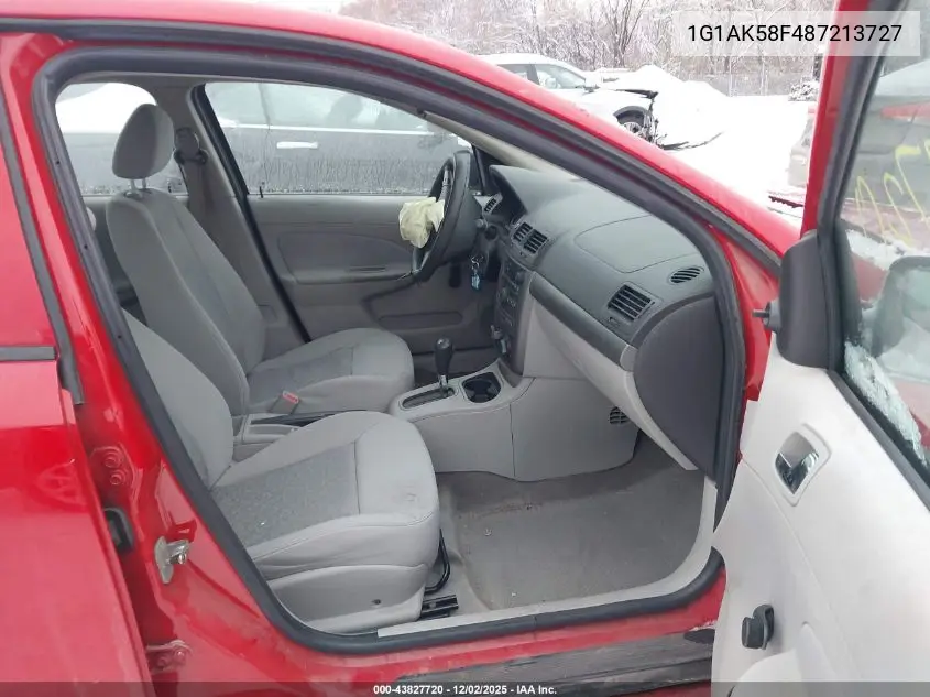 1G1AK58F487213727 2008 Chevrolet Cobalt Ls