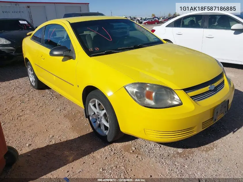 1G1AK18F587186885 2008 Chevrolet Cobalt Ls