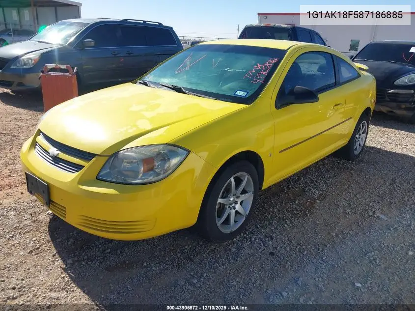 1G1AK18F587186885 2008 Chevrolet Cobalt Ls