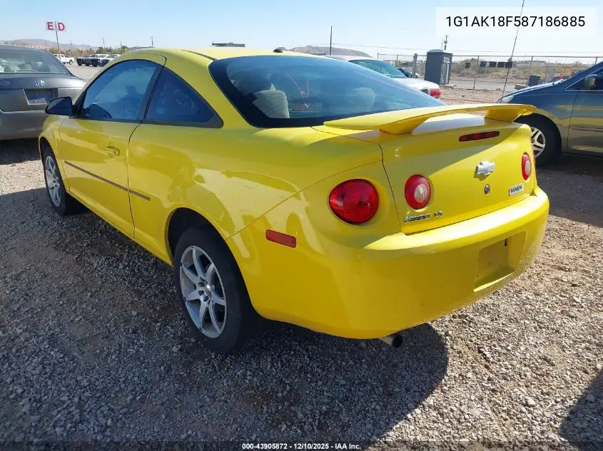 1G1AK18F587186885 2008 Chevrolet Cobalt Ls