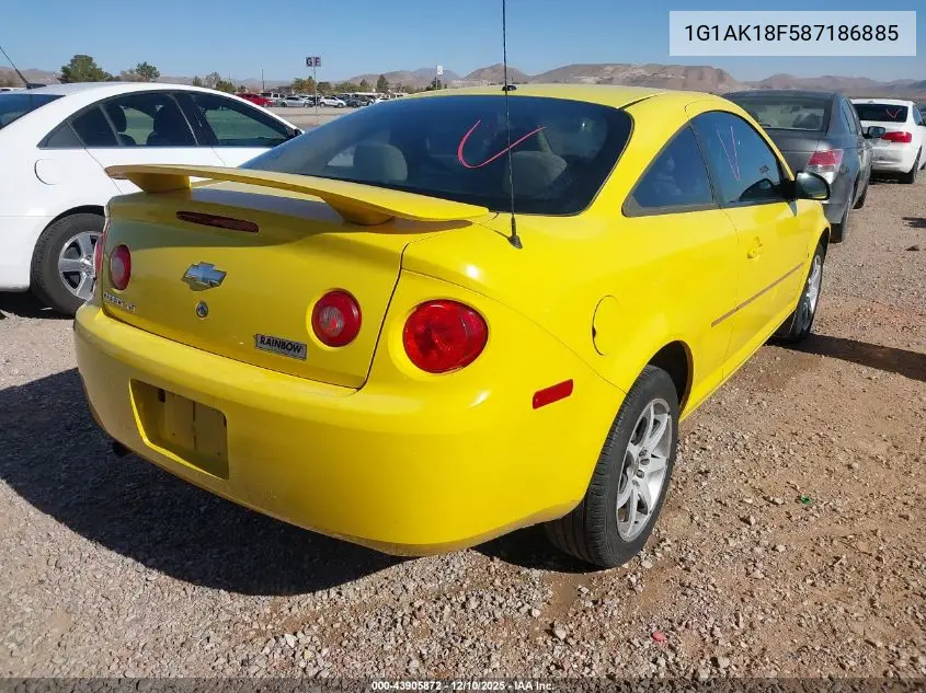 1G1AK18F587186885 2008 Chevrolet Cobalt Ls