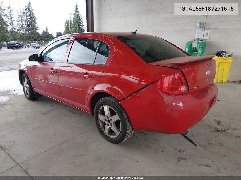 2008 Chevrolet Cobalt Lt VIN: 1G1AL58F187271615 Lot: 45313372
