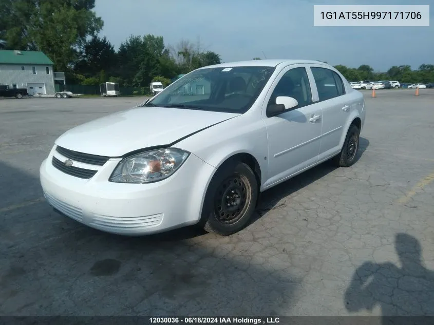 2009 Chevrolet Cobalt VIN: 1G1AT55H997171706 Lot: 12030036