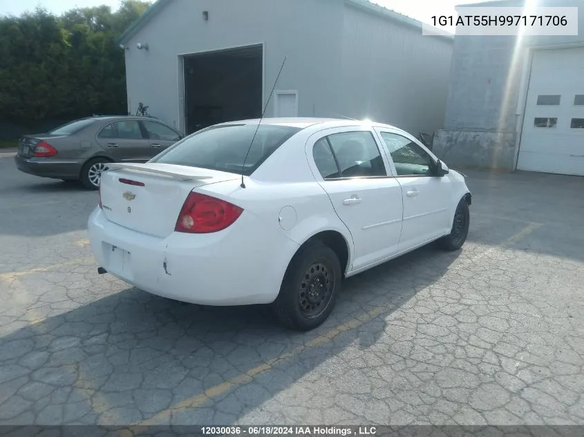 2009 Chevrolet Cobalt VIN: 1G1AT55H997171706 Lot: 12030036