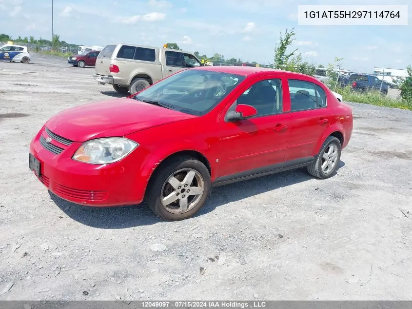 1G1AT55H297114764 2009 Chevrolet Cobalt Lt