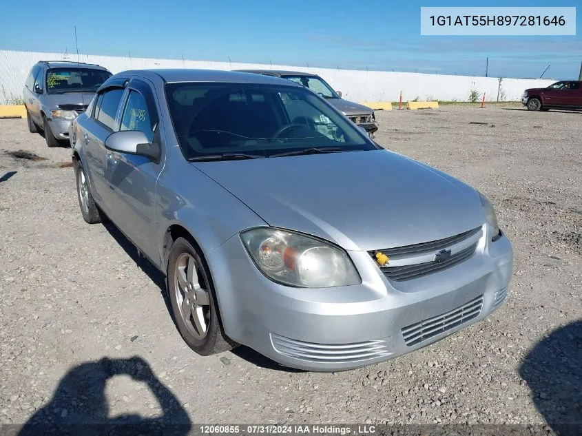 1G1AT55H897281646 2009 Chevrolet Cobalt Lt