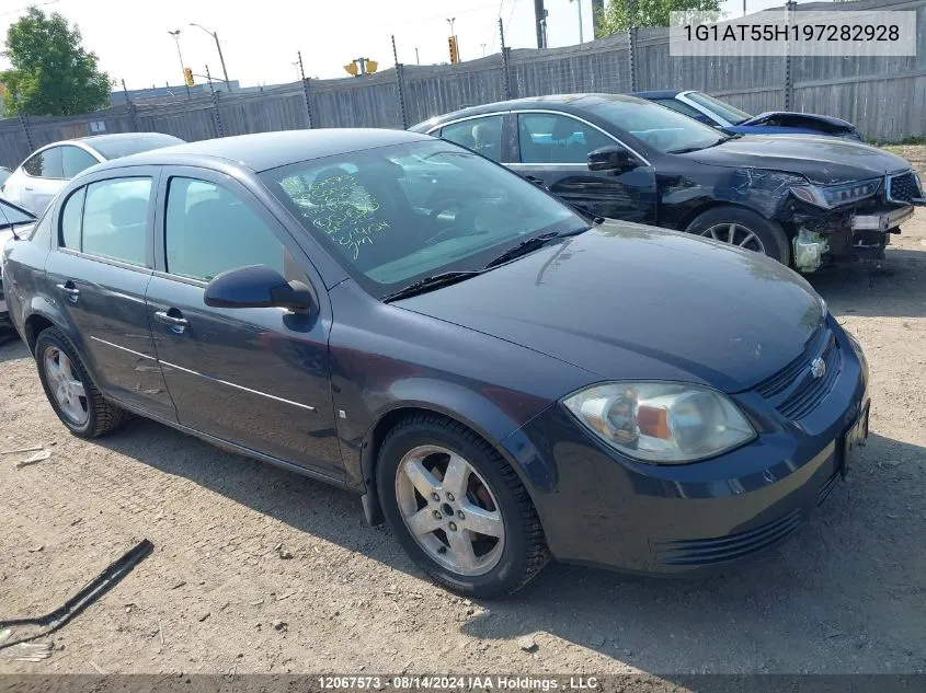 1G1AT55H197282928 2009 Chevrolet Cobalt Lt