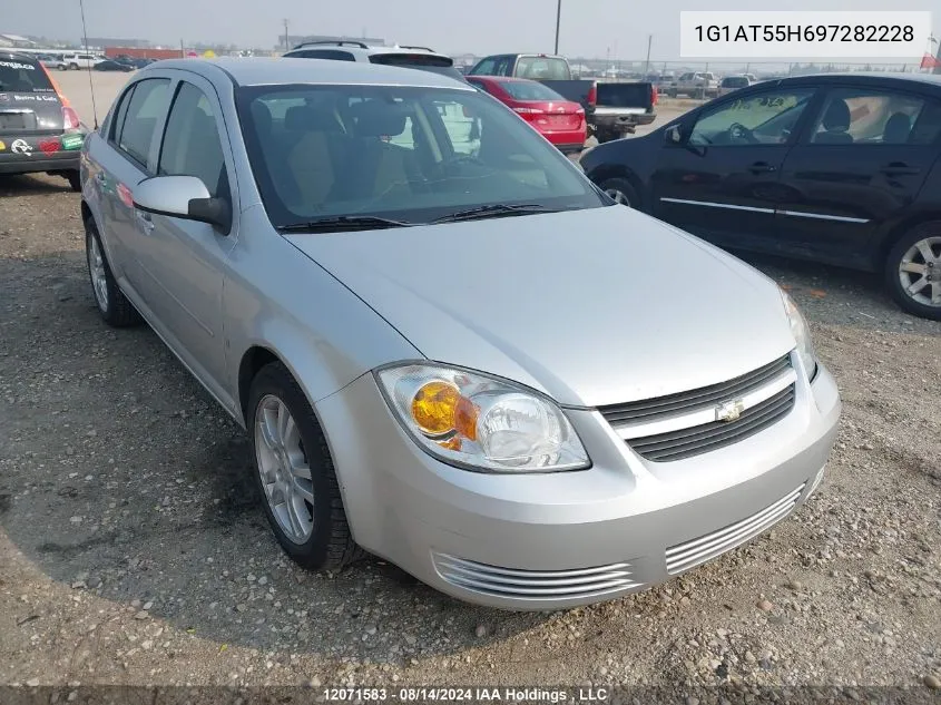 2009 Chevrolet Cobalt VIN: 1G1AT55H697282228 Lot: 12071583