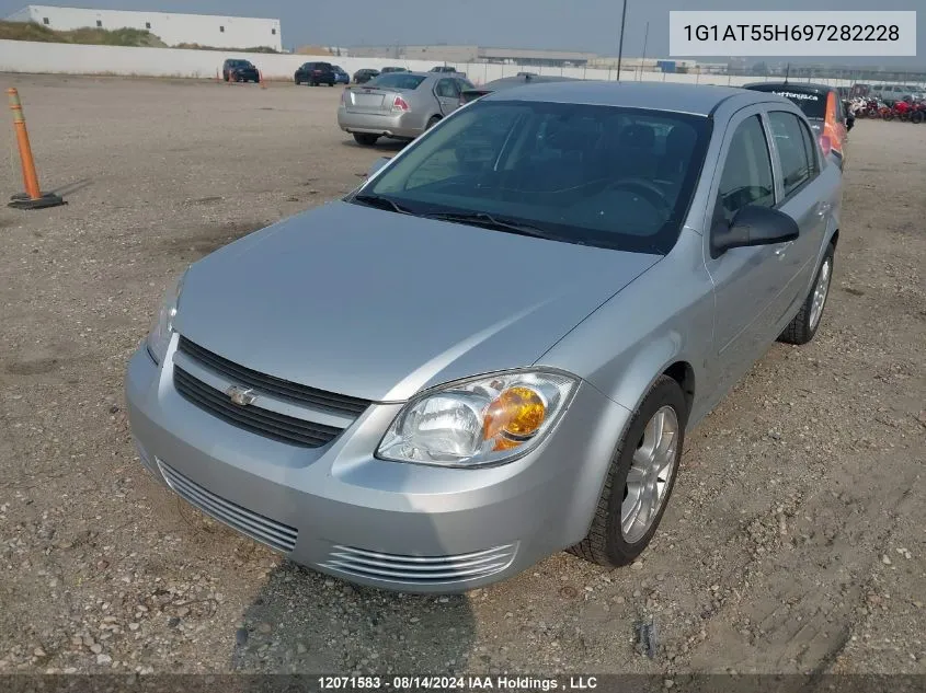 2009 Chevrolet Cobalt VIN: 1G1AT55H697282228 Lot: 12071583