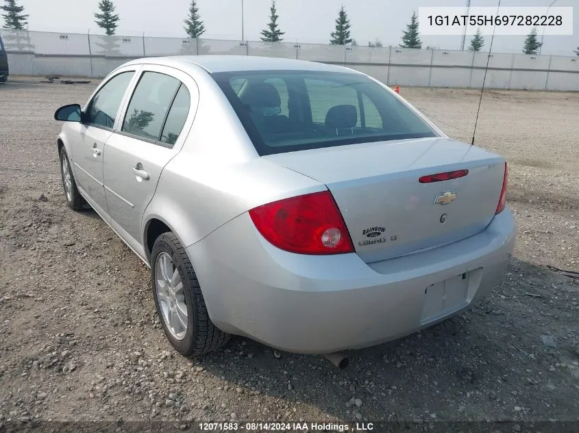 2009 Chevrolet Cobalt VIN: 1G1AT55H697282228 Lot: 12071583