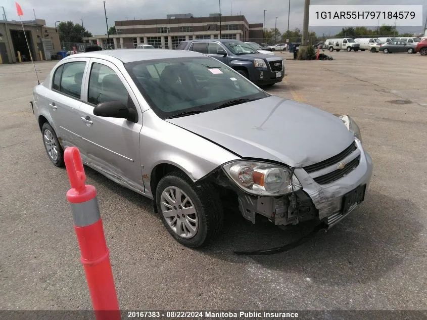 2009 Chevrolet Cobalt VIN: 1G1AR55H797184579 Lot: 20167383