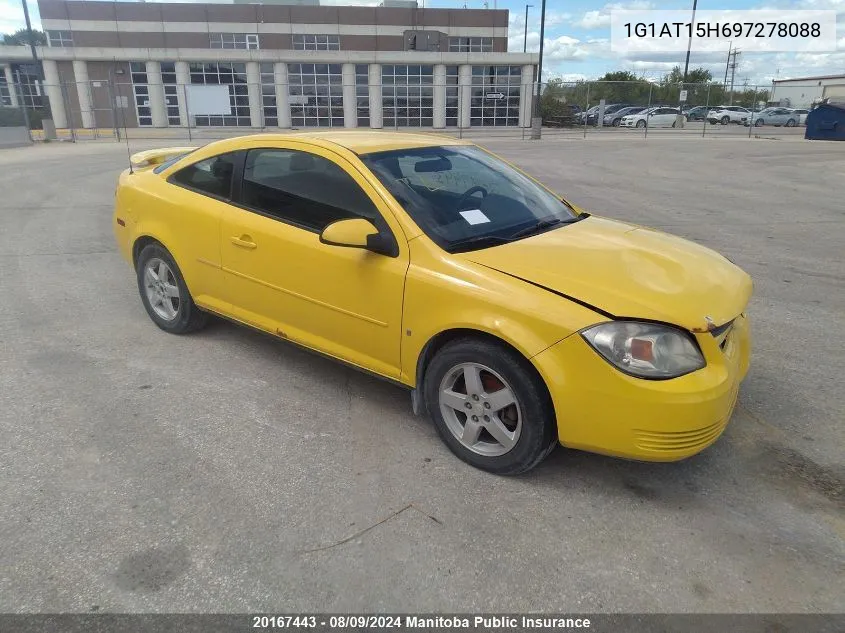 2009 Chevrolet Cobalt Lt VIN: 1G1AT15H697278088 Lot: 20167443