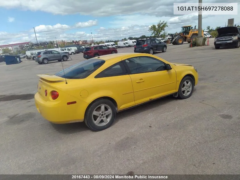 1G1AT15H697278088 2009 Chevrolet Cobalt Lt