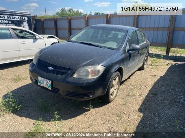 2009 Chevrolet Cobalt Lt VIN: 1G1AT55H497213750 Lot: 20170509