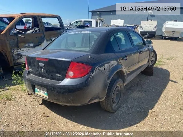 2009 Chevrolet Cobalt Lt VIN: 1G1AT55H497213750 Lot: 20170509