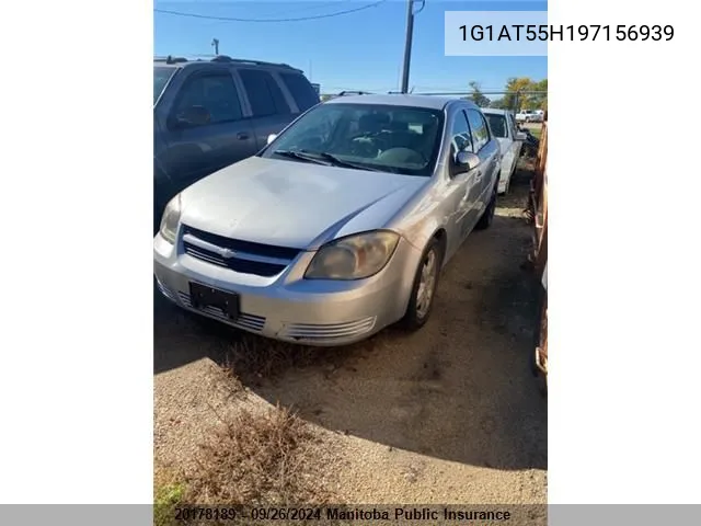 2009 Chevrolet Cobalt Lt VIN: 1G1AT55H197156939 Lot: 20178189