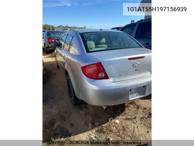 1G1AT55H197156939 2009 Chevrolet Cobalt Lt