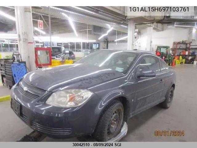 1G1AL15H697103761 2009 Chevrolet Cobalt Lt