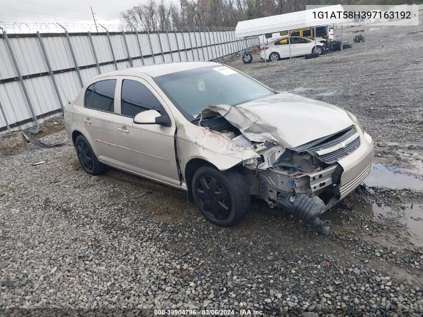 2009 Chevrolet Cobalt Lt VIN: 1G1AT58H397163192 Lot: 38904796