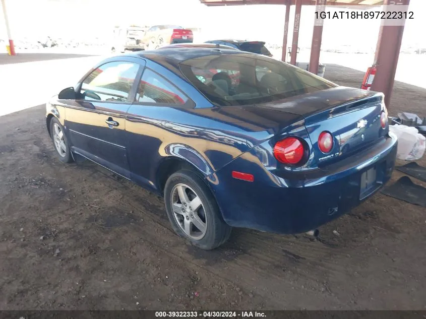 2009 Chevrolet Cobalt Lt VIN: 1G1AT18H897222312 Lot: 39322333