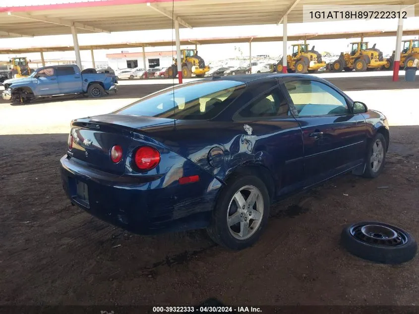 2009 Chevrolet Cobalt Lt VIN: 1G1AT18H897222312 Lot: 39322333