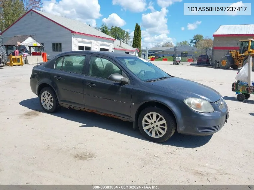 1G1AS58H697237417 2009 Chevrolet Cobalt Ls