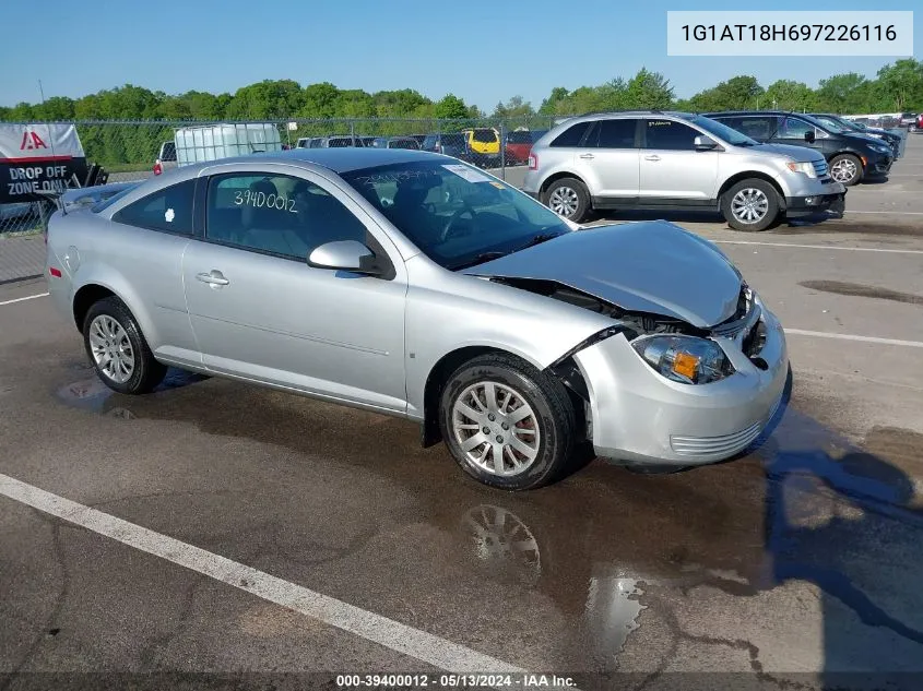 2009 Chevrolet Cobalt Lt VIN: 1G1AT18H697226116 Lot: 39400012