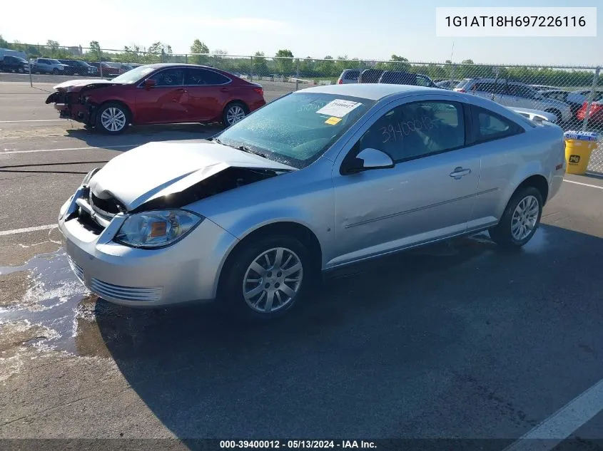 2009 Chevrolet Cobalt Lt VIN: 1G1AT18H697226116 Lot: 39400012