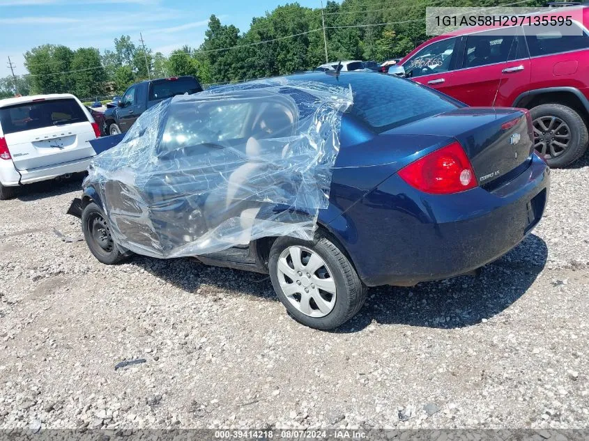 2009 Chevrolet Cobalt Ls VIN: 1G1AS58H297135595 Lot: 39414218