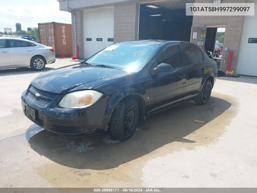 2009 Chevrolet Cobalt Lt VIN: 1G1AT58H997299097 Lot: 39998171