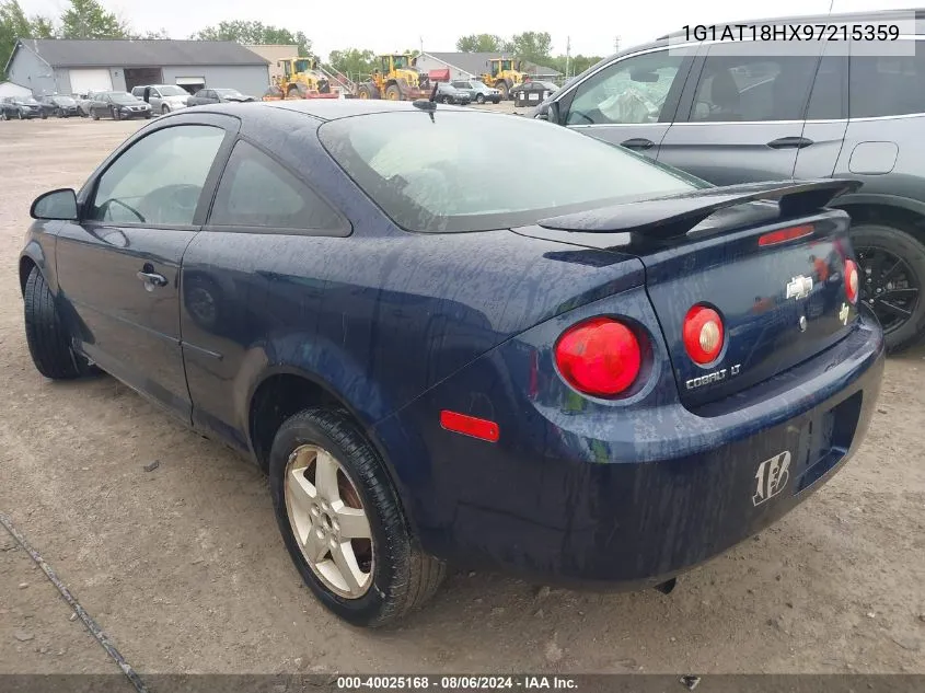 1G1AT18HX97215359 2009 Chevrolet Cobalt Lt