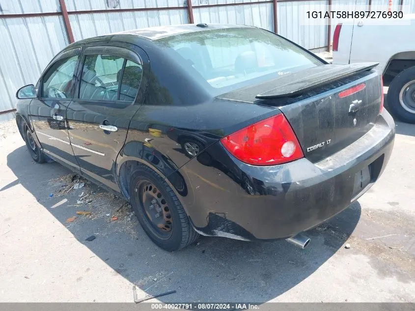 2009 Chevrolet Cobalt Lt VIN: 1G1AT58H897276930 Lot: 40027791