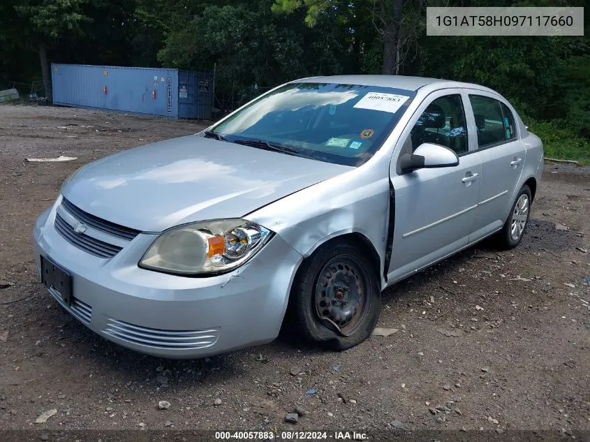 2009 Chevrolet Cobalt Lt VIN: 1G1AT58H097117660 Lot: 40057883