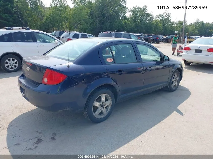 1G1AT58H997289959 2009 Chevrolet Cobalt Lt