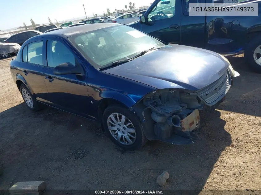 2009 Chevrolet Cobalt Ls VIN: 1G1AS58HX97149373 Lot: 40125596