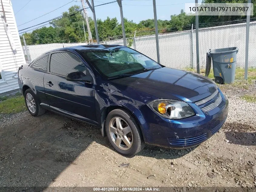 2009 Chevrolet Cobalt Lt VIN: 1G1AT18H797187987 Lot: 40128512