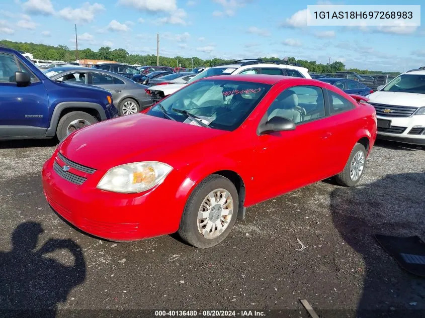 2009 Chevrolet Cobalt Ls VIN: 1G1AS18H697268983 Lot: 40136480