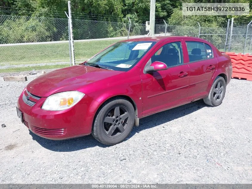 2009 Chevrolet Cobalt Lt VIN: 1G1AT58H397280836 Lot: 40139004