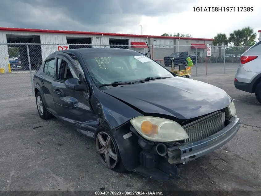 2009 Chevrolet Cobalt Lt VIN: 1G1AT58H197117389 Lot: 40176923