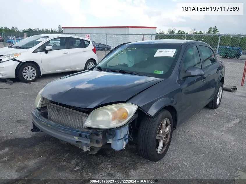 2009 Chevrolet Cobalt Lt VIN: 1G1AT58H197117389 Lot: 40176923