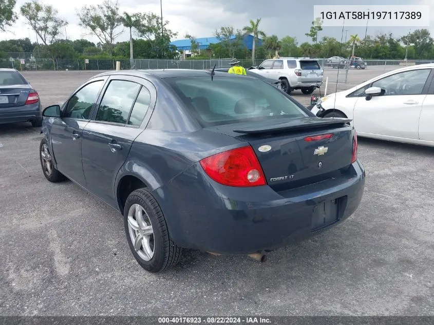 2009 Chevrolet Cobalt Lt VIN: 1G1AT58H197117389 Lot: 40176923