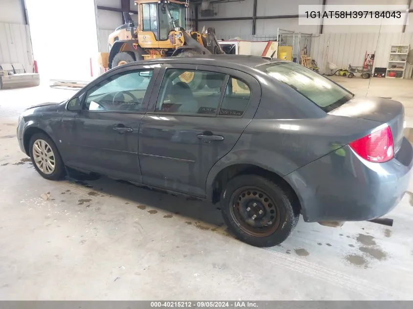 1G1AT58H397184043 2009 Chevrolet Cobalt Lt